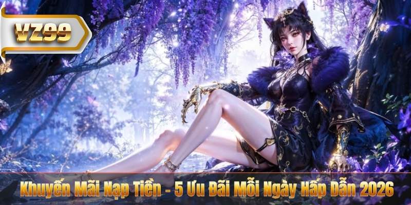 Khuyến Mãi Nạp Tiền - 5 Ưu Đãi Mỗi Ngày Hấp Dẫn 2026 3 Khuyến Mãi Nạp Tiền - 5 Ưu Đãi Mỗi Ngày Hấp Dẫn 2026